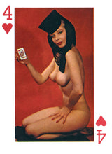 Load image into Gallery viewer, Vintage 1940&#39;s Fifty-Two Art Studies Nude Pin-up Playing Cards
