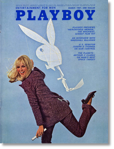 Vintage 1960's PLAYBOY Magazine - March 1969