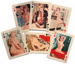 Vintage 1980's Color Pin-up Playing Cards