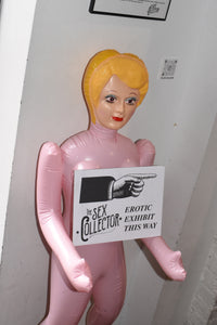 Vintage Blow Up Judy Doll