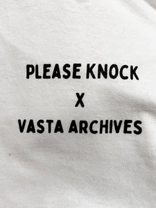 Vasta Archives X Please Knock - Silkscreen T-Shirt