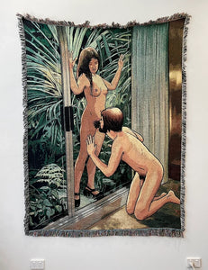 Sean Morris 'The Glass Door ' - Large Tapestry