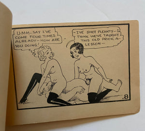 Vintage Tijuana Bible - Uncle Willie and Moon in "Masquerade"