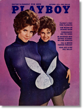 Load image into Gallery viewer, Vintage 1970&#39;s PLAYBOY Magazine - October 1970
