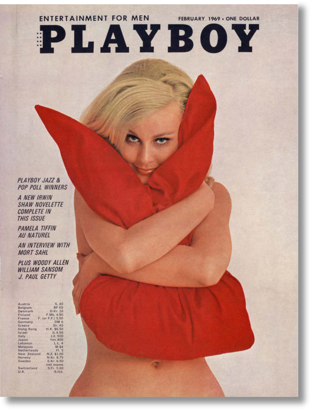 Vintage 1960's PLAYBOY Magazine - February 1969
