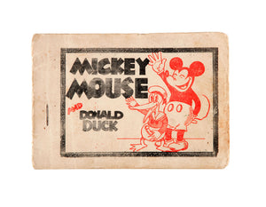 Vintage Tijuana Bible - Mickey Mouse And Donald Duck