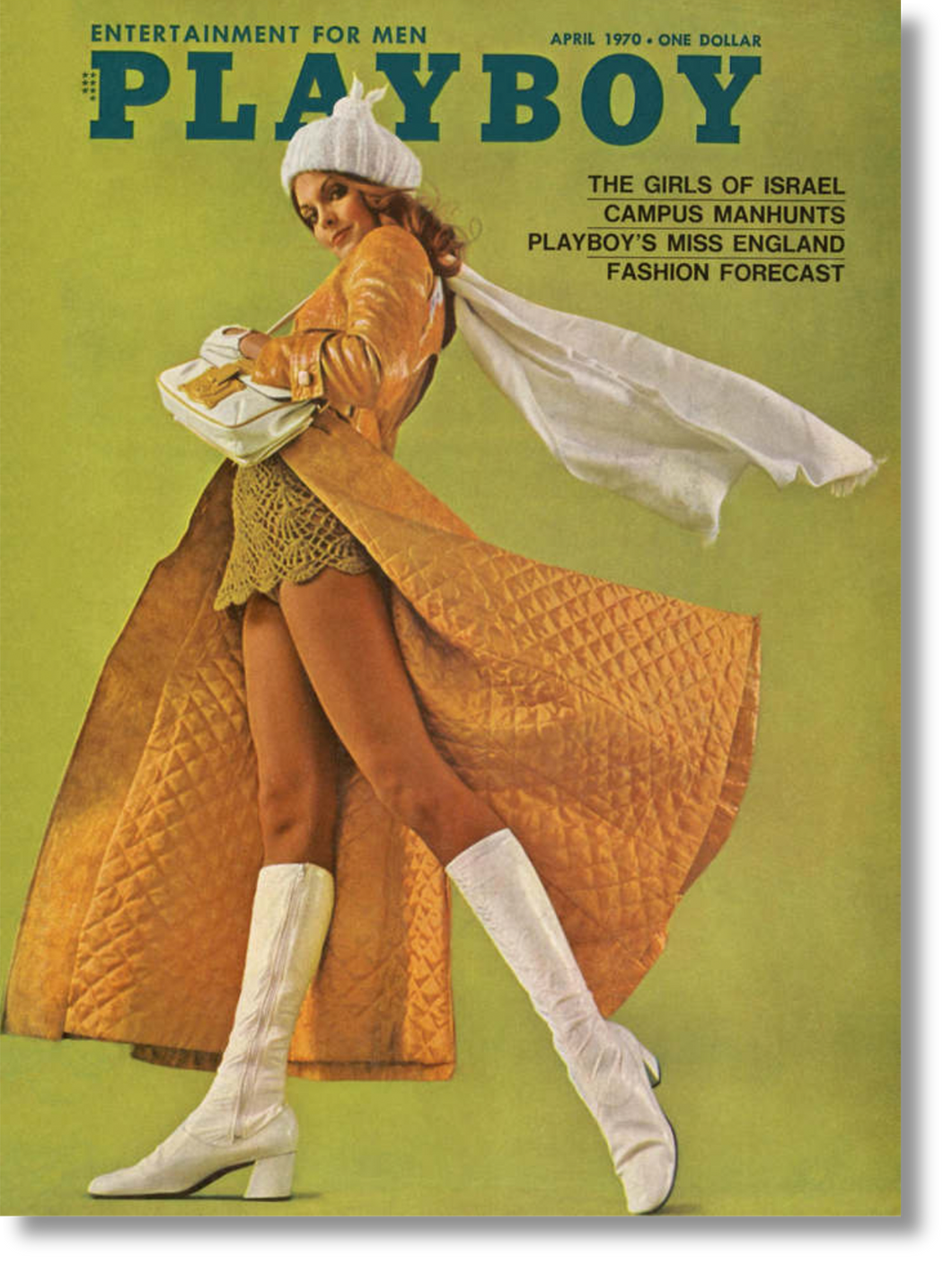 Vintage 1970's PLAYBOY Magazine - April 1970