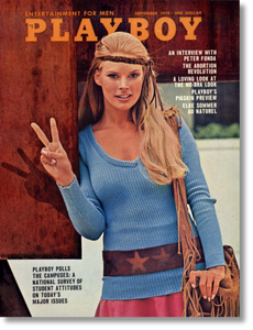 Vintage 1970's PLAYBOY Magazine - September 1970
