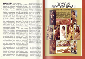 Vintage 1970's PLAYBOY Magazine - January 1973