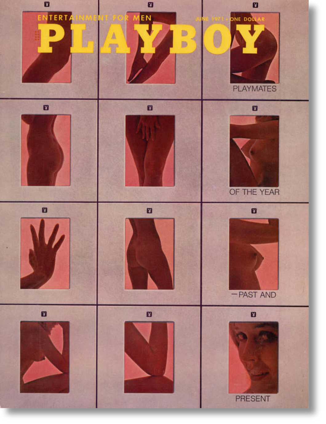 Vintage 1970's PLAYBOY Magazine - June 1971