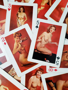 Vintage 1940's Fifty-Two Art Studies Nude Pin-up Playing Cards