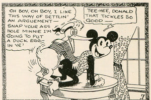 Vintage Tijuana Bible - Mickey Mouse And Donald Duck